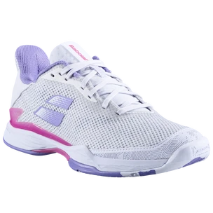 Dames tennisschoenen Babolat Jet Tere All Court Women White/Lavender