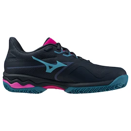 Dames tennisschoenen Mizuno Wave Exceed Light 2 W Padel Midnight Navy/Fuchsia Purple