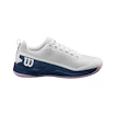 Dames tennisschoenen Wilson Rush Pro 4.5 Clay W White/Ensign Blue  EUR 41 1/3