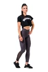 Dames top Nebbia  Fit & Sporty crop top black