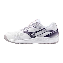 Dames zaalschoenen Mizuno Cyclone Speed 5 White/Violet Indigo