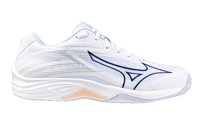 Dames zaalschoenen Mizuno  THUNDER BLADE Z White/Navy Peony/Peach Parfait