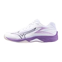 Dames zaalschoenen Mizuno  Thunder Blade Z White/Patrician Purple/Quince  EUR 40,5