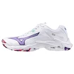 Dames zaalschoenen Mizuno  Wave Lightning Z8 W White/Violet Indigo