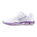 Dames zaalschoenen Mizuno  Wave Phantom 3 White/Patrician Purple/Quince