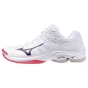 Dames zaalschoenen Mizuno  Wave VOLTAGE 2 W White/Violet Indigo