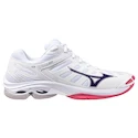 Dames zaalschoenen Mizuno  Wave VOLTAGE 2 W White/Violet Indigo