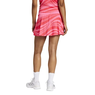 Damesrok adidas  Club Graphic Skirt Lucid Pink M