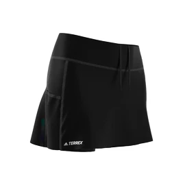 Damesrok adidas W Agravic Skort BLACK/WHITE