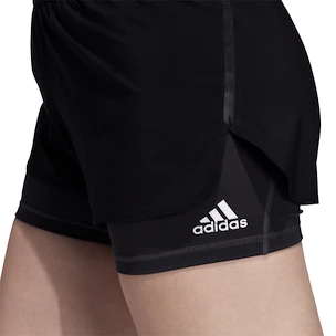 Damesshort adidas  ASK 2in1 Black XS