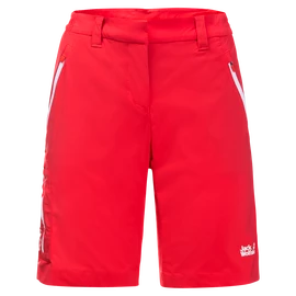 Damesshort Jack Wolfskin Overland Shorts Tulip Red