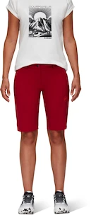 Damesshort Mammut  Runbold Shorts Blood Red 36