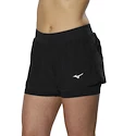 Damesshort Mizuno  ER 2in1 Short Black S