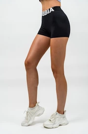 Damesshort Nebbia High Waisted Legging Shorts black