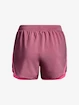 Damesshort Under Armour  Fly By 2.0 2N1 Short-PNK