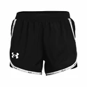 Damesshort Under Armour  Fly By 2.0 Brand Short-BLK