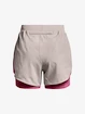 Damesshort Under Armour  Fly By Elite 2-in-1 Short-GRY