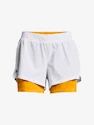 Damesshort Under Armour  Iso-Chill Run 2N1 Short-WHT L