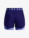 Damesshort Under Armour  Play Up 2-in-1 Shorts -BLU