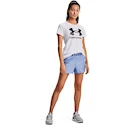 Damesshort Under Armour  Play Up Shorts Emboss 3.0 blue