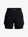 Damesshort Under Armour  RUN STAMINA 2IN1 SHORT-BLK