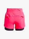 Damesshort Under Armour  RUN STAMINA 2IN1 SHORT-PNK