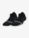 Damessokken Under Armour  Breathe 2 No Show Tab 2pk-BLK