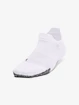 Damessokken Under Armour  Breathe 2 No Show Tab 2pk-WHT