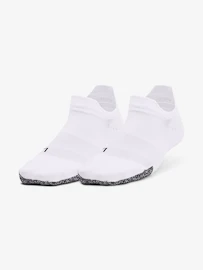 Damessokken Under Armour  Breathe 2 No Show Tab 2pk-WHT