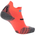 Damessokken UYN  RUN 2IN SOCKS Coral Fluo/Anthracite