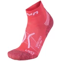 Damessokken UYN  RUN SUPER FAST SOCKS Coral/White