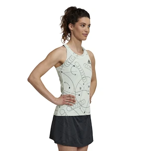 Damestop adidas  Club Graphic Tank Linen Green S