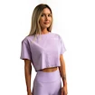 Damestop GymBeam  Limitless Cropped T-shirt Lavender