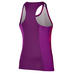 Damestop Mizuno  Charge Printed Tank Purple Magic M