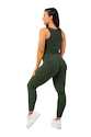 Damestop Nebbia  Organic Cotton Ribbed Tank Top 414 dark green