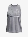 Damestop Under Armour  Live Sportstyle Graphic Tank Steel Medium Heather Gray