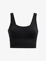 Damestop Under Armour  Meridian Fitted Crop Tank-BLK