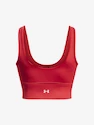 Damestop Under Armour  Meridian Fitted Crop Tank-RED