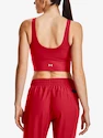 Damestop Under Armour  Meridian Fitted Crop Tank-RED