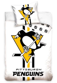 Dekbedovertrek Official Merchandise NHL-beddengoed NHL Pittsburgh Penguins White