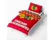 Dekbedovertrek Official Merchandise  NHL Chicago Blackhawks Shields 135x200/80x80