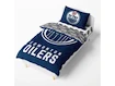 Dekbedovertrek Official Merchandise  NHL Edmonton Oilers Shields 135x200/80x80