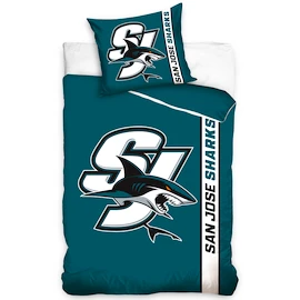 Dekbedovertrek Official Merchandise NHL San Jose Sharks Belt 140x200/70x90 cm