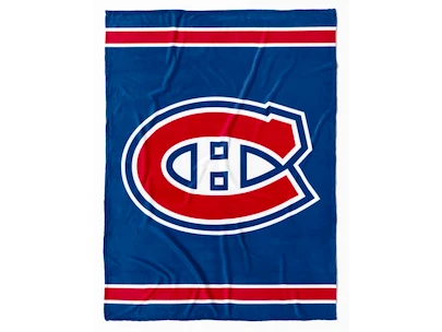 Deken Official Merchandise  NHL Montreal Canadiens Essential 150x200 cm