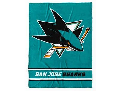 Deken Official Merchandise  NHL San Jose Sharks Essential 150x200 cm