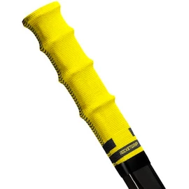 Einddop voor ijshockeystick RocketGrip Fabric Grip Yellow