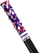 Einddop voor ijshockeystick RocketGrip  Hole Camo Grip Navy/Red