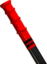 Einddop voor ijshockeystick RocketGrip Hole Color Grip Red/Black