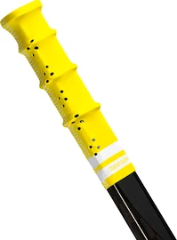 Einddop voor ijshockeystick RocketGrip Hole Color Grip Yellow/White