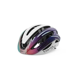 Fietshelm Giro Aries  Spherical Mat White/Black Canyon/SRAM